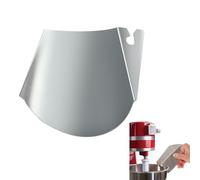 Oudizz Filling aid funnel stainless steel for Kitchen Aid stainless steel mixing bowl - Stainless steel funnel pasta attachment accessory set for Kitchen Aid baking accessories