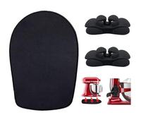 Oudizz Kitchen Appliance Sliding Mats for KitchenAid Stand Mixer and 2 Cord Organiser for Kitchen Appliances - Sliding Mats Compatible with 4.5-5 Qt Tilt-Head Stand Mixer
