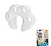 OUDQFCJ 1 x Bear Paw Shape Washing Machine Door Stopper, Universal Flexible Washing Machine Door Support, Made of High-Quality TPR Rubber, Prevents Mould Formation