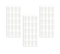 OUDQFCJ 30 Pairs of Self-Adhesive Thin Silicone Nose Pads, Non-Slip Adhesive Pad for Glasses (1.0 mm)