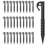 OUDQFCJ 30 Pegs for Robotic Lawnmower Boundary Cable - Lawn Mower Accessories - Ground Anchors, Pegs, Ground Spikes, Nail - Compatible with Bosch, Gardena