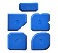 OUDQFCJ 5 Silicone Squeegee and Silicone Syringes | Silicone Squeegee | Silicone Smoother | Joint Smoother | Attachment Cartridge Gun Liquid Silicone Crevice Nozzle