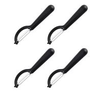 OUDQFCJ P-Peeler Tupper Set with 4 Replacement Blades, Peeler for Vegetables, Universal Potato Peeler, Usable, Dishwasher Safe, Effortless Peeling, Preparation Compatible, Tupperware Kitchen