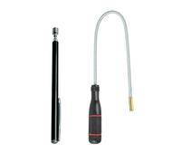 OUDQFCJ Pack of 2 Extra Strong Magnetic Telescopic Rods, Portable Bendable Magnetic Gripper, Robust and Durable, Flexible Magnetic Lifter for Picking Up Small Parts, Metal Items, Car Parts