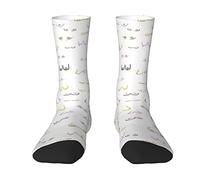 Oudrspo All Boobs Breast Are Beautiful White Women Men Crew Socks Cushioned Crew Socks Athletic Compression Socks