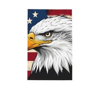 Oudrspo American Bald Eagle Pattern Kitchen Towels, Large Dish Towel, Highly Absorbent, Quick-Dry & Oil-Resistant, Soft & Durable, 26x16in