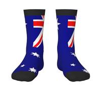 Oudrspo Bandera De Australia Funny Crew Stocking 3d Socks For Adult Women Men Teen Gifts Boys Baby