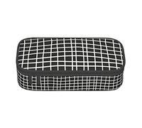 Oudrspo Black and White Special Pencil case for Girls Boys, Big Capacity Pencil case Large Pencil Pouch, Students Stationery Pen Bag Pencil Bags with Zipper for School Office Work