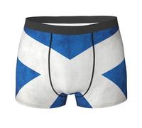 Oudrspo Breathable & Lightweight Men's Underwear, Scottish Flag Mens Boxers, with Elastic Waistband | Breathable, Soft, Quick Dry