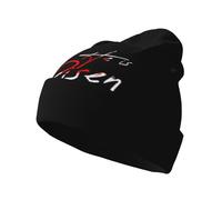 Oudrspo Christian Jesus Cross - He is Risen 5 Christian Jesus Cross Slouchy Beanie Hats for Men Women Winter Knit Hat Warm Beanies Skull Caps Easter Stocking Hat Unisex