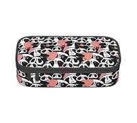 Oudrspo Cute Panda Special Pencil case for Girls Boys, Big Capacity Pencil case Large Pencil Pouch, Students Stationery Pen Bag Pencil Bags with Zipper for School Office Work