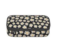 Oudrspo Daisy Special Pencil case for Girls Boys, Big Capacity Pencil case Large Pencil Pouch, Students Stationery Pen Bag Pencil Bags with Zipper for School Office Work