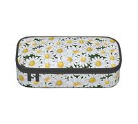 Oudrspo Daisy Special Pencil case for Girls Boys, Big Capacity Pencil case Large Pencil Pouch, Students Stationery Pen Bag Pencil Bags with Zipper for School Office Work