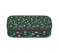 Oudrspo Dinosaur Bone Roar Animal Special Pencil case for Girls Boys, Big Capacity Pencil case Large Pencil Pouch, Students Stationery Pen Bag Pencil Bags with Zipper for School Office Work