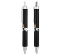 Oudrspo Don't Give Up Tiger Slogan Black Pens Ballpoint Pen Ball Point Pen Smooth Writing Gel Pens Retractable 0.5 Fine Point for School Office Don't Give Up Tiger Slogan Pattern 4 PCS