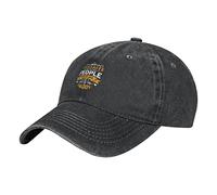 Oudrspo Father's Day My Favorite People Call Me Dad Funny - Hat Adjustable Men Women Unisex Baseball Cap Washed Cotton Denim Black