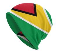 Oudrspo Flag of Guyana 1 Flag of Guyana Hats Thin Beanie Hat Slouchy Skull Hat Warm Winter Knit Cap for Men Women