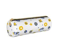 Oudrspo Flight Boys Girls Pencil Case, Cute Funny Pencil Pouch with Zipper, Large Pouch Case School Supplies for Teen Kids Students, Stationery Organizer
