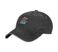 Oudrspo Funny Father's Day My Favorite People Call Me Dad Hat Adjustable Men Women Unisex Baseball Cap Washed Cotton Denim Black