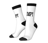 Oudrspo Funny Socks Novelty Socks GRUMPY Unisex Funky Socks Casual Dress Socks