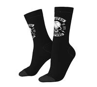 Oudrspo Funny Socks Novelty Socks skull Jiu Jitsu Unisex Funky Socks Casual Dress Socks