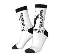 Oudrspo Funny Socks Novelty Socks taekwondo Unisex Funky Socks Casual Dress Socks