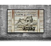 Oudrspo God Says You Are Unique Special Lovely Precious Strong Chosen Cow Flower Poster Retro Signage Pub Cafe Restaurants Man Cave Wall decorate metal tin sign 6x8 Inch
