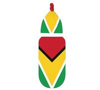 Oudrspo Guyana Flag Baby Swaddle Blanket Adjustable Wrap Set Size Small/Medium 0-6 Months Newborn Swaddle Baby Swaddles