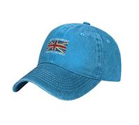 Oudrspo Happy Treason Day Ungrateful Colonials UK Flag Patriotic Hat Adjustable Unisex Baseball Cap Blue