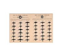 Oudrspo How To Identify Warplanes American Sign Language Metal Sign Vintage Office Decor Guide Knowledge Tin Poster Club Home Room Wall Decorative Plaque 8x12 inchses