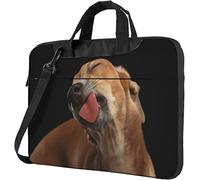 Oudrspo Laptop Shoulder Bag Funny Greyhound Dog Cute Joke Waterproof Laptop Carrying Bag Case Sleeve