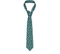Oudrspo Mens Ties Cute Puffins Bird Men'S Neckties Novelty Skinny Tie For Business Party Wedding Suit