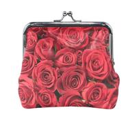 Oudrspo Multi 10 Women Leather Coin Purse, Hasp Card Key Change Wallet Kiss LockClutch Pouch Pocket Ladies Small Buckle Handbag Case Print Fire Phoenix Bird Stars