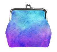 Oudrspo Multi-8 Purple and Blue Fashion Women's Cute Classic Exquisite Pockets Coin Purse, 4.3x4.7 in/11x12 cm