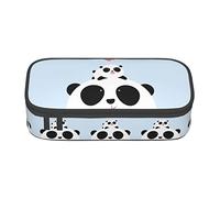 Oudrspo Panda Little Panda Special Pencil case for Girls Boys, Big Capacity Pencil case Large Pencil Pouch, Students Stationery Pen Bag Pencil Bags with Zipper for School Office Work