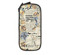 Oudrspo Pencil Case Big Capacity Rome Geometry Landmark Retro Pencil Box Pen Pouch for Middle/High School Office College Adult Girl and Boy