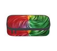 Oudrspo Rainbow Spiral Special Pencil case for Girls Boys, Big Capacity Pencil case Large Pencil Pouch, Students Stationery Pen Bag Pencil Bags with Zipper for School Office Work