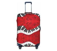 Oudrspo Snake Skin Black and White Print Luggage Cover Washable Suitcase Anti-Scratch Suitcase Cover Protective Cover Fits 18-32 Inch