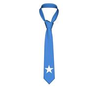 Oudrspo Somalia Flag Emblem Men'S Neck Tie Formal Tie Soft Holiday Tie Casual Skinny Ties For Prom School Business