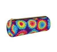 Oudrspo Tie dye Boys Girls Pencil Case, Cute Funny Pencil Pouch with Zipper, Large Pouch Case School Supplies for Teen Kids Students, Stationery Organizer