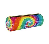 Oudrspo Tie dye Boys Girls Pencil Case, Cute Funny Pencil Pouch with Zipper, Large Pouch Case School Supplies for Teen Kids Students, Stationery Organizer