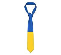 Oudrspo Ukraine Flag Ukrainians Men'S Neck Tie Skinny Ties Casual Formal Tie Modern Wedding Tie For Prom Celebration Party