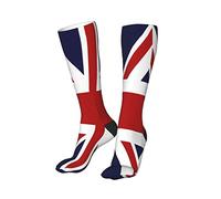 Oudrspo Union Jack British Flag Women'S Knee High Socks Long Compression Stockings Thick Soft Dress Socks 20 Inch