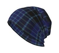 Oudrspo Unisex Beanie Hat Classic Clan Johnstone Johnston Tartan Plaid Warm Slouchy Knit Hat Headwear Gift for Adult