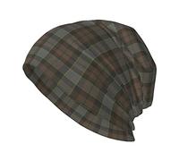 Oudrspo Unisex Beanie Hat Scottish Campbell of Loudoun Plaid Tartan Warm Slouchy Knit Hat Headwear Gift for Adult