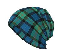 Oudrspo Unisex Beanie Hat Scottish Clan Guthrie Tartan Plaid Warm Slouchy Knit Hat Headwear Gift for Adult