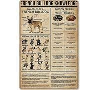 Oudrspo Vintage Crochet Knowledge Crochet Ultimate Cheat Sheet Poster Metal Aluminium Tin Sign 8x6 Inch Wall Decor