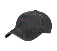 Oudrspo World's Best Dad -Funny Father's Day Blue Hat Adjustable Men Women Unisex Baseball Cap Washed Cotton Denim
