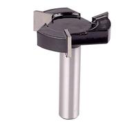 Oudtinx CNC Spoilboard Surfacing Router Bits, 1/2 inch Shank 2 inch Cutting Diameter, Slab Flattening Router Bit Planing Bit Wood Milling Cutter Planer Woodworking Tool 3 wings