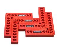 Oudtinx Positioning Squares, Woodworking Tool, Clamping 90 Degree Angles for Picture Frames, Boxes, Cabinets or Drawers (Set of 4) 6-Inch